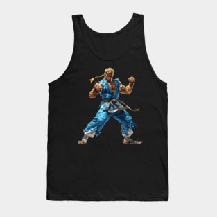 Street Fighter Ken Tank Top